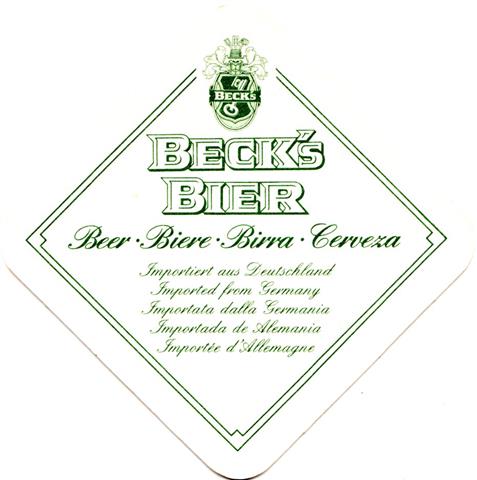 bremen hb-hb becks raute 5b (180-beer biere birra cerveza-grn)